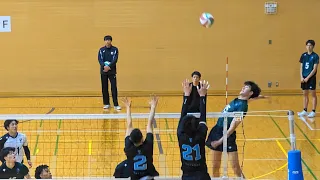 Masato Kai vs Akihiro Maki Senshu vs Tsukuba 3rd All Japan volleyball intercollegiate champion 2023