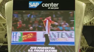 Whoops Moment for Jessica Pfund & Joshua Santillan - 2018 U.S. Nationals, Pairs' Free Skate