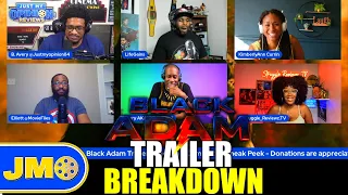 Black Adam Trailer Reaction Breakdown!