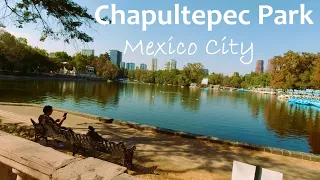 Twice As Big as Central Park In NYC! Mexico City's Chapultepec Park.