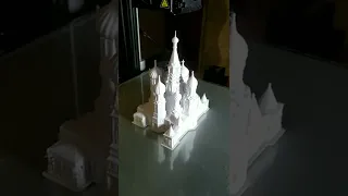 Храм Василия Блаженного на 3D принтере.