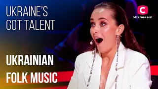 🇺🇦Ukrainian Folk Music Goes Rock! 😎| Emotional Auditions | Got Talent 2023