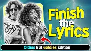 Can You Finish The Lyrics? |🥇Oldies But Goldies Edition with Greatest Songs of All Time 🎶