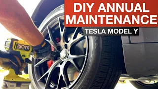 Tesla Model Y & 3 - Annual Maintenance to Keep Your Tesla Running Smooth For Years to Come