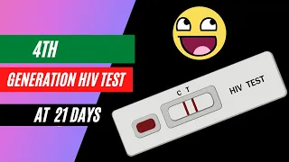 4th generation HIV test 21 days