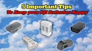 5 Important Tips For Keeping Your DJI Batteries Happy