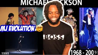 Michael Jackson Dance Evolution 1968 - 2009 | MJ REACTION
