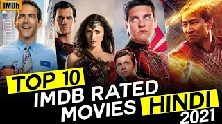 Top 10 Highest IMDb Rated Hollywood Movies In Hindi Dubbed   2021