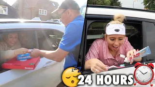 Living in my car for 24 HOURS!!!  😱😭 *and this is what happened*