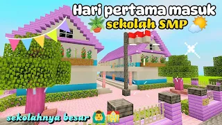 Hari pertama masuk sekolah SMP 🪴🏫||Drama kawaii world 2023 😺