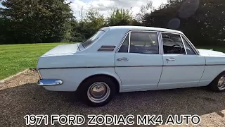 1971 FORD ZODIAC MK4 AUTO