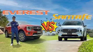 So sánh Ford Everest và Hyundai Santa Fe, xe nào đáng tiền để cọc?