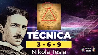 Poderosa Técnica 369-Nikola Tesla.Combinação Secreta-Realize qualquer Desejos (Lei da Atração)