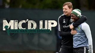 MIC'D UP | "You want it? Get there!" Coach Dave van der Bergh cranks the tempo up in training