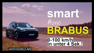 Der neue smart #1 BRABUS | 0-100 km/h | **8 PS