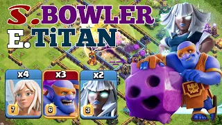 TH15 Electro Titan and Super Bowler Smash Strategy! Legend League Attacks 2022 Dec! Clash of Clans