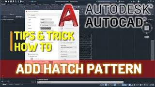AutoCAD How To Add Hatch Patterns