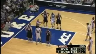 J.J. Redick 40 points vs Virginia