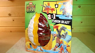 Огромные Яйцо Слайм Драконы 2 в 1 Mega Construx Breakout Beasts