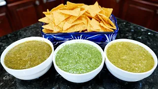 How to make The BEST Salsa Verde Recipe | Boiled, Fresh or Roasted Salsa