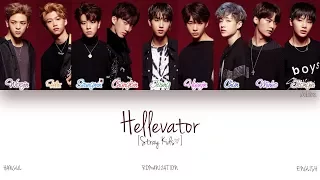 [HAN|ROM|ENG] Stray Kids (스트레이 키즈) - Hellevator (Color Coded Lyrics)