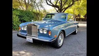 1979 Rolls Royce Silver Shadow II in Caribbean Blue