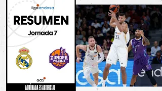 Real Madrid - Zunder Palencia  (91-68) RESUMEN | Liga Endesa 2023-24