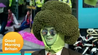 Piers and Susanna's Awkward Interview With Climate Change Activist Mr Broccoli | GMB