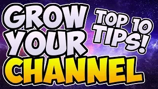 Advice For NEW YouTube Channels (10 Tips)