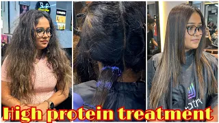 How to: Hair protein treatment कैसे करे/keratin Botox treatment/nanoplastica/step by step/easy way