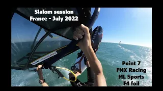 Slalom windsurf France West Coast "slice on sea" la tranche sur mer