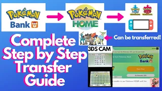 How to Transfer Pokemon From Your 3DS to Sword & Shield Using Pokemon Home & Bank - Complete Guide!