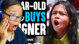 Will&Nakina Reacts | 10-Year-Old ONLY BUYS Designer, She Instantly Regret It | Dhar Mann Studios