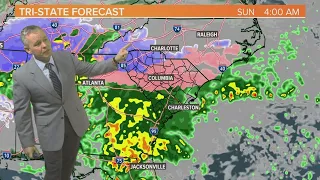 Winter storm, ice storm forecast for South Carolina