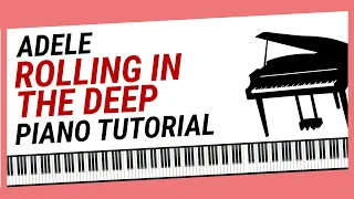 How To Play "Rolling In The Deep" - Piano Tutorial (Adele)
