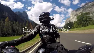 Escape From New York: Exploring the United States on A Triumph Bonneville