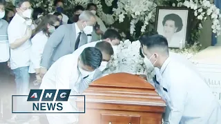 Filipino veteran actress Susan Roces laid to rest | ANC