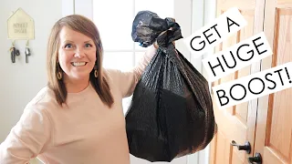 You HAVE to try Garbage Bag Therapy! (HUGELY Underrated Decluttering Tool!)