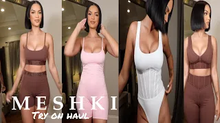 MESHKI BASICS TRY ON HAUL!