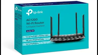 Wi-Fi Router TP-LINK Archer C6 AC1200 - unboxing, test