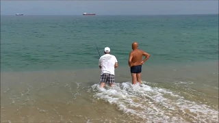 Рыбалка на берегах Атлантики Fishing on the shores of the Atlantic