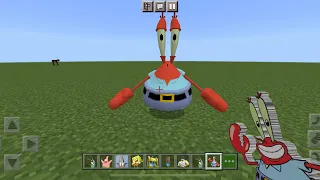 3D SpongeBob ADDON In Minecraft PE