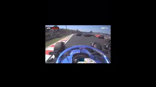 Zhou, Ricciardo, Gasly and Ocon crash on lap 1, turn 1 of the Hungarian Grand Prix | All 4 Onboards