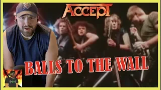 THE CHANT!!! | Accept - Balls to the Wall (Official Video) | REACTION