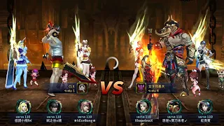 HIT: Heroes of incredible tales Reboot Server Asia Guild War Lucas with Fei & Bong