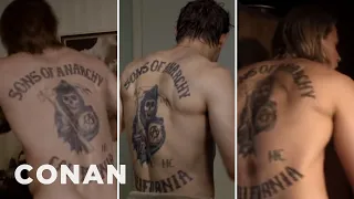 A Tribute To Charlie Hunnam's Naked Back | CONAN on TBS