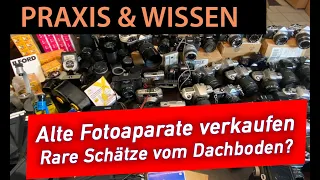 📷  Analoge Kameras verkaufen - Reich werden durch alte Fototechnik?