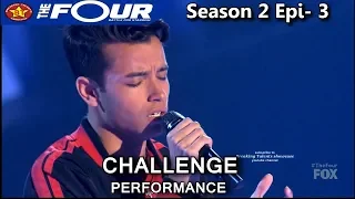 Christian Gonzalez sings Hold On We're Going Home 16 y.o. Puerto Rican  The Four Season 2 Ep. 3 S2E3