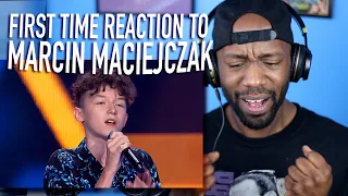 FIRST TIME HEARING Marcin Maciejczak - I'll Never Love Again (Live The Voice Kids) Reaction