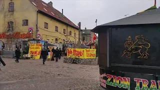 DOKUMENTERAR CORONASTÄNGNING AV PUSHER STREET, CHRISTIANIA, 11 JANUARI 2021 (DAG 2/3)